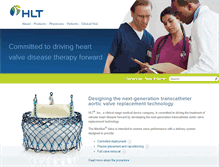 Tablet Screenshot of hltmedical.com